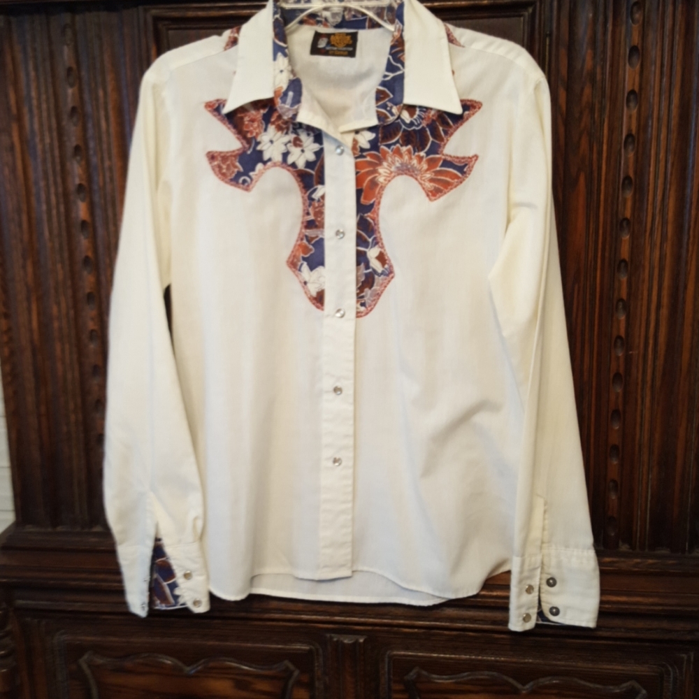 VINTAGE Karmen  1970's western shirt
